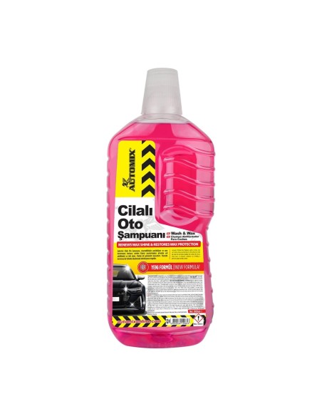 CHAMPU DE LAVADO Y ABRILLANTADO PH ESPECIAL AUTO 1L AUTOMIX C/12