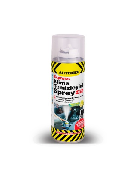 HIGIENIZANTE BACTERICIDA PARA AIRE ACONDICIONADO LIMON 200ML C/24 AUTOMIX