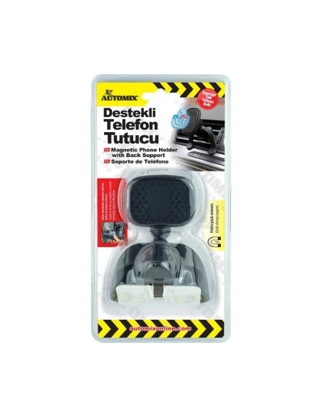 SOPORTE DE TELEFONO PARA REJILLA MAGNETICO AUTOMIX C/6