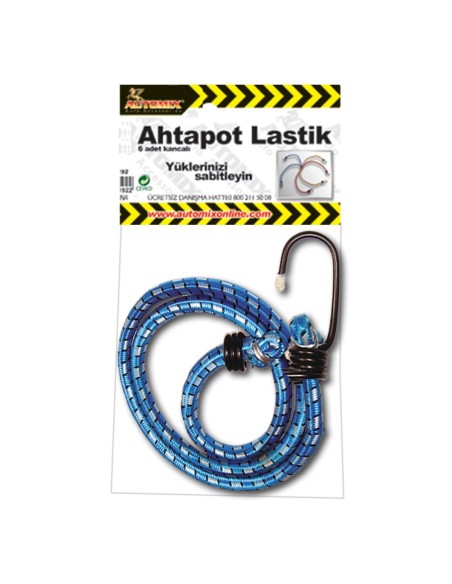 PULPO ELASTICO 8MM X 80CM 1UD AUTOMIX