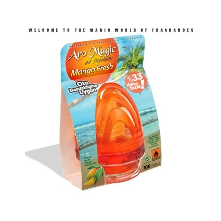 AMBIENTADOR DE MECHA AROMA MANGO 100ML AUTOMIX C/24