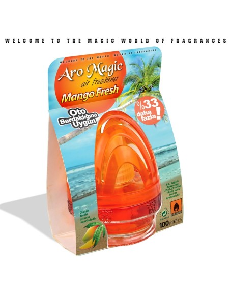 AMBIENTADOR DE MECHA AROMA MANGO 100ML AUTOMIX C/24