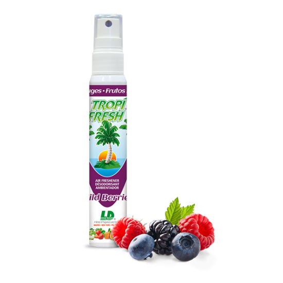 AMBIENTADOR SPRAY "TROPI FRESH" FRUTOS ROJOS 60ML C/6