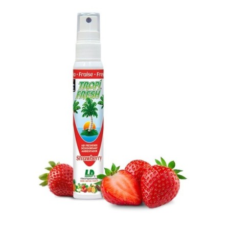 AMBIENTADOR SPRAY "TROPI FRESH" FRESA 60ML C/6