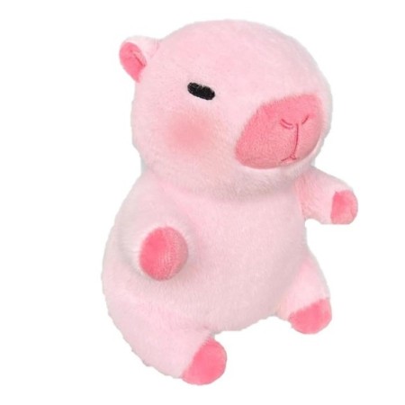 PELUCHE DE CAPIBARAS 18CMX15CM
