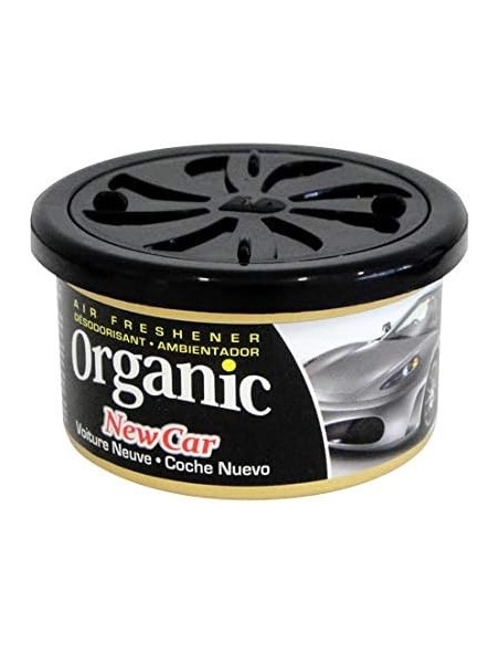 AMBIENTADOR DE LATA ORGANICO LD COCHE NUEVO C/18