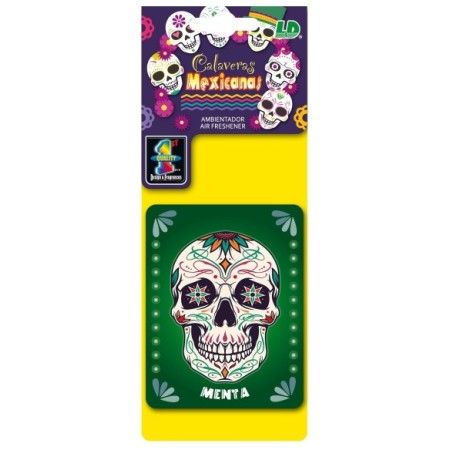 AMBIENTADOR DE CELULOSA LD CALAVERA MENTA 1UD C/50
