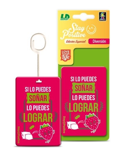 AMBIENTADOR DE CELULOSA LD STAY POSITIVE DIVERSION 1UD C/50