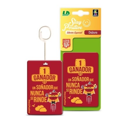 AMBIENTADOR DE CELULOSA LD STAY POSITIVE DULZURA 1UD C/50