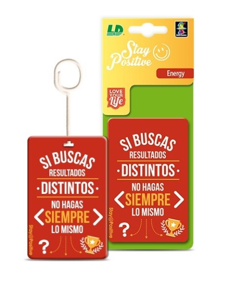 AMBIENTADOR DE CELULOSA LD STAY POSITIVE ENERGY 1UD C/50