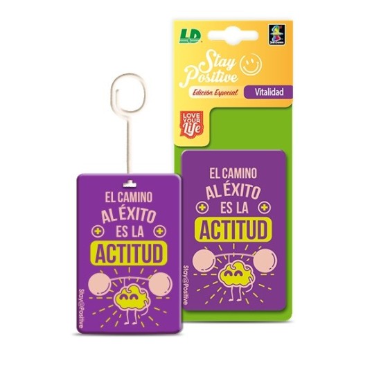 AMBIENTADOR DE CELULOSA LD STAY POSITIVE VITALIDAD 1UD C/50