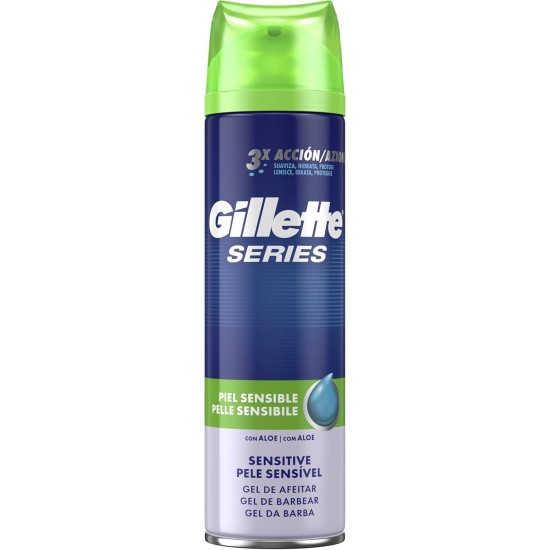 GEL DE AFEITAR GILLETTE PIELES SENSIBLES 200ML