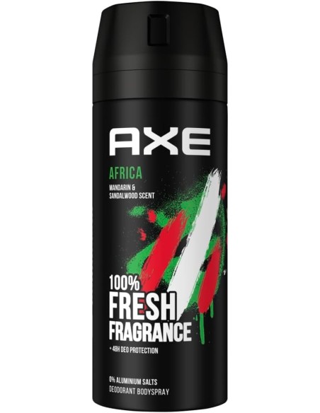DESODORANTE SPRAY AXE AFRICA 48H 150ML