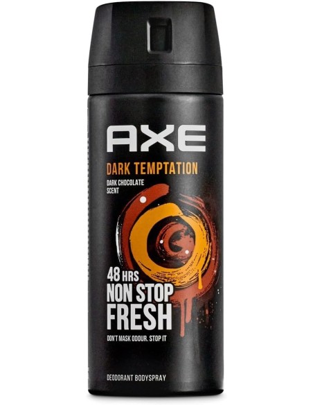 DESODORANTE SPRAY AXE DARK TEMPTATION 48H 150ML