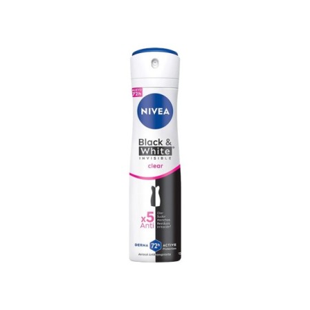 DESODORANTE SPRAY NIVEA MUJER BLACK&WHITE 72H 200ML
