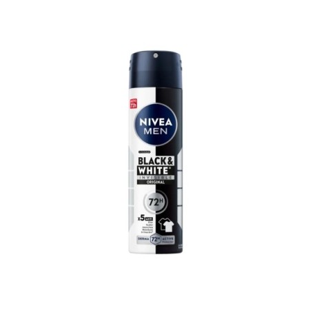 DESODORANTE SPRAY NIVEA MEN BLACK&WHITE 72H 200ML