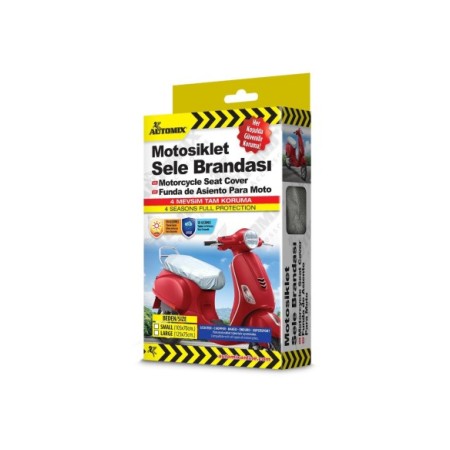 FUNDA DE ASIENTO PARA MOTO UNIVERSAL T/XL 125X75CM AUTOMIX