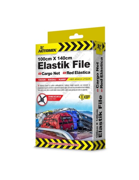 RED ELASTICA SUJETA EQUIPAJE DE 8MM 1UD 100X140CM AUTOMIX