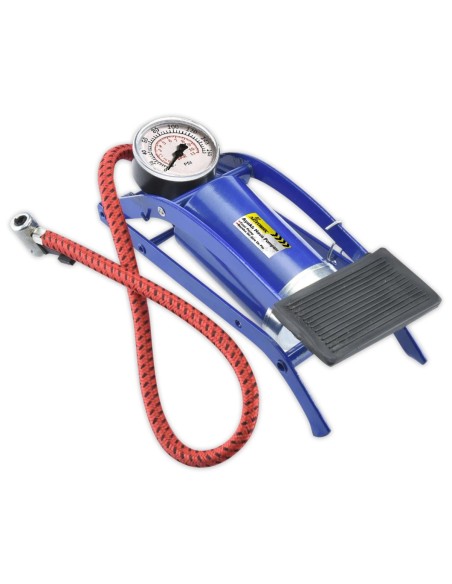 BOMBA DE AIRE DE PIE SIMPLE 7BAR 100PSI AUTOMIX