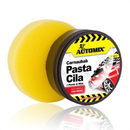 CERA CARNAUBA DE PULIDO Y ABRILLANTADO 200GR AUTOMIX