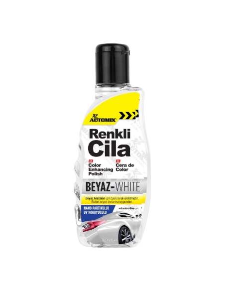 ESMALTE BRILLO ESPECIAL COLOR BLANCO PREMIUM 180ML AUTOMIX