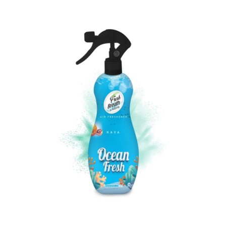 AMBIENTADOR SPRAY PULVERIZADOR OCEAN FRESH 300ML AUTOMIX C/6