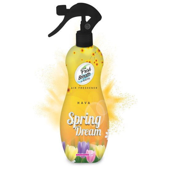 AMBIENTADOR SPRAY PULVERIZADOR SPRING DREAM 300ML AUTOMIX C/6