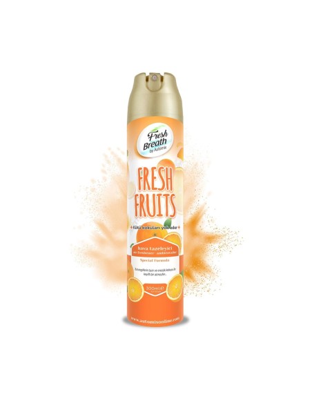 AMBIENTADOR SPRAY FRUTA FRESCA 300ML AUTOMIX C/6