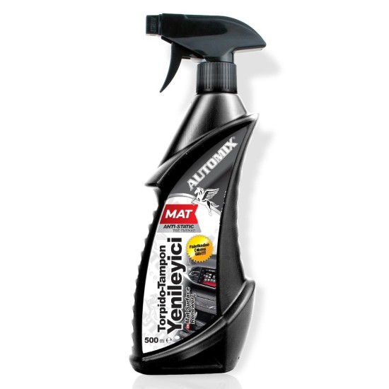 LIMPIADOR Y RENOVADOR DE PARAGOLPES MATE 500ML AUTOMIX C/6
