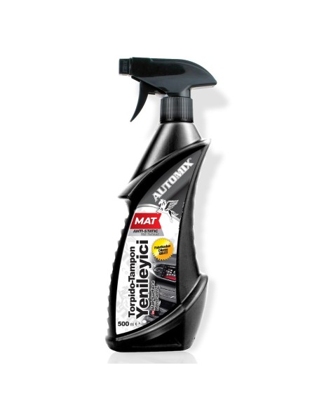 LIMPIADOR Y RENOVADOR DE PARAGOLPES MATE 500ML AUTOMIX C/6