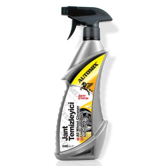 LIMPIADOR Y ABRILLANTADOR DE LLANTAS PROFESIONAL 500ML AUTOMIX