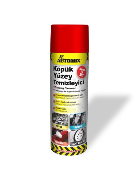 LIMPIADOR MULTIUSOS PROFESIONAL EN ESPUMA 400ML AUTOMIX C/6