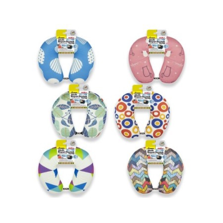 ALMOHADILLA CERVICAL VISCOELASTICA FORMA "U" 6 MODELOS AUTOMIX