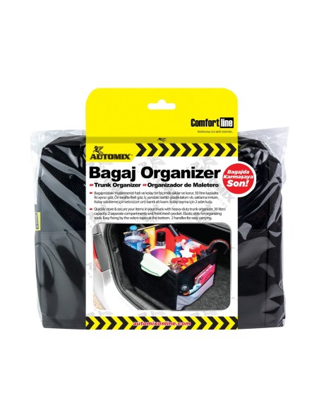 BOLSO ORGANIZADOR PARA MALETERO CON BOLSILLOS 0X0CM AUTOMIX