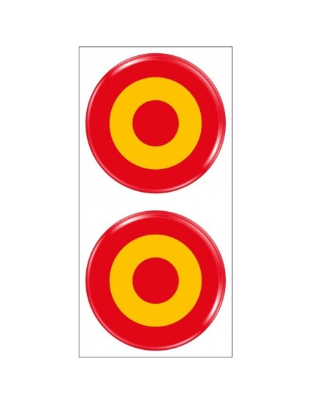 ADHESIVO RESINA 2 DIANAS ESPAÑA 20MM X 20MM