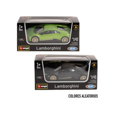 LAMBORGHINI HURACAN "BURAGO" 1:43 METAL 2 COLORES EXP.24UDS