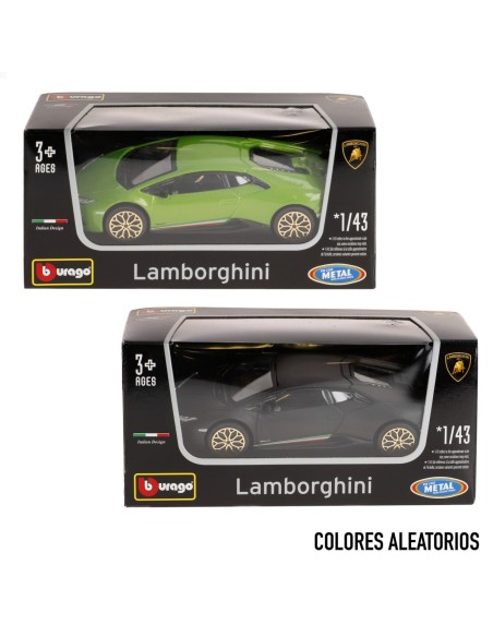 LAMBORGHINI HURACAN "BURAGO" 1:43 METAL 2 COLORES EXP.24UDS