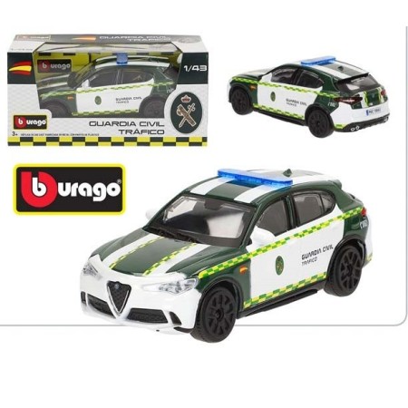 COCHE GUARDIA CIVIL TRAFICO ALFA ROMEO "BURAGO" 1:43