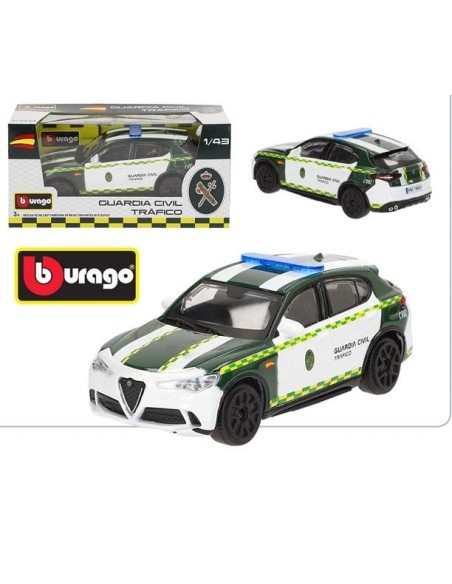 COCHE GUARDIA CIVIL TRAFICO ALFA ROMEO "BURAGO" 1:43