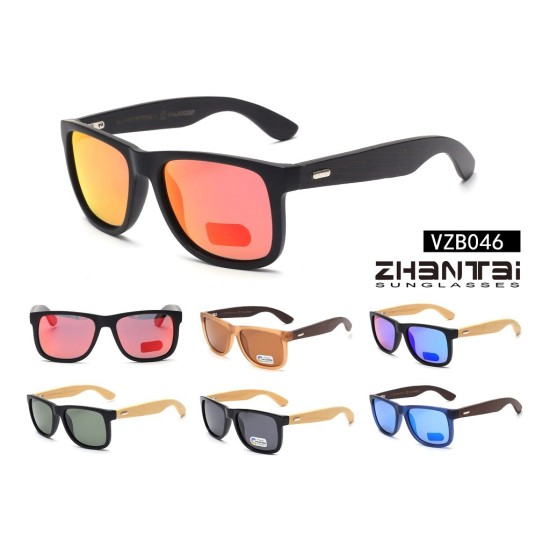 GAFA DE SOL POLARIZADA M36 PATILLA MADERA ANCHA VZB046