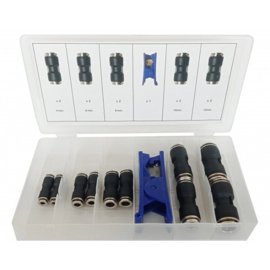 KIT RACORES TUBO METAL/PLASTICO CON CORTATUBOS 4/6/8/10/12 11PIEZAS