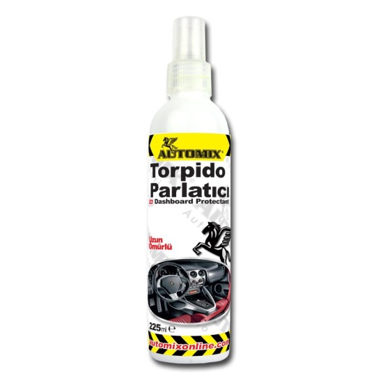 LIMPIADOR Y RENOVADOR EN SPRAY DE SALPICADEROS/PLASTICOS 250ML AUTOMIX