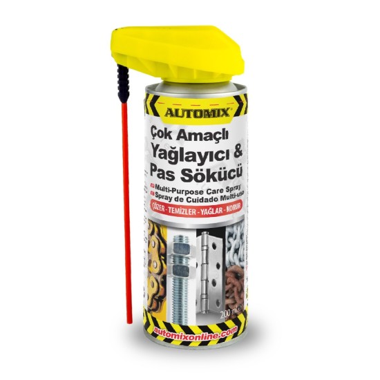 AFLOJATODO MULTIUSOS/ELIMINADOR DE OXIDO 200ML AUTOMIX