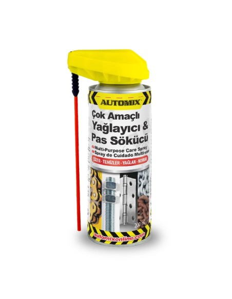 AFLOJATODO MULTIUSOS/ELIMINADOR DE OXIDO 200ML AUTOMIX