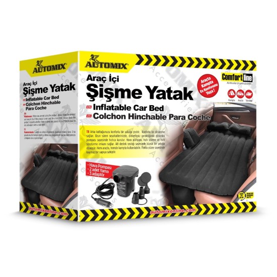 COLCHON CON BOMBA DE INFLADO Y ACCESORIOS AUTOMIX