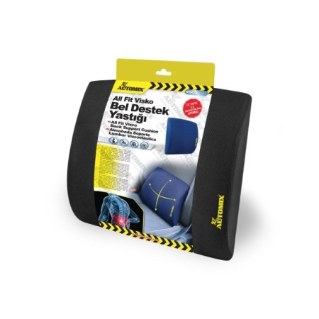 ALMOHADILLA LUMBAR MEDICAL VISCOELASTICA RECTA AUTOMIX