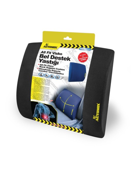 ALMOHADILLA LUMBAR MEDICAL VISCOELASTICA RECTA AUTOMIX