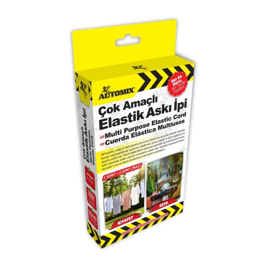 PULPO ELASTICO MULTIUSOS 1.5M A 3M MAS 10 PINZAS AUTOMIX