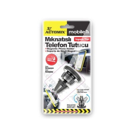 SOPORTE DE TELEFONO PARA REJILLA MAGNETICO AUTOMIX