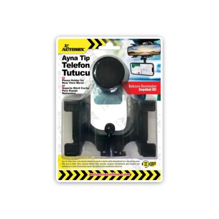 SOPORTE DE TELEFONO PARA RETROVISOR INTERIOR MAGNETICO AUTOMIX